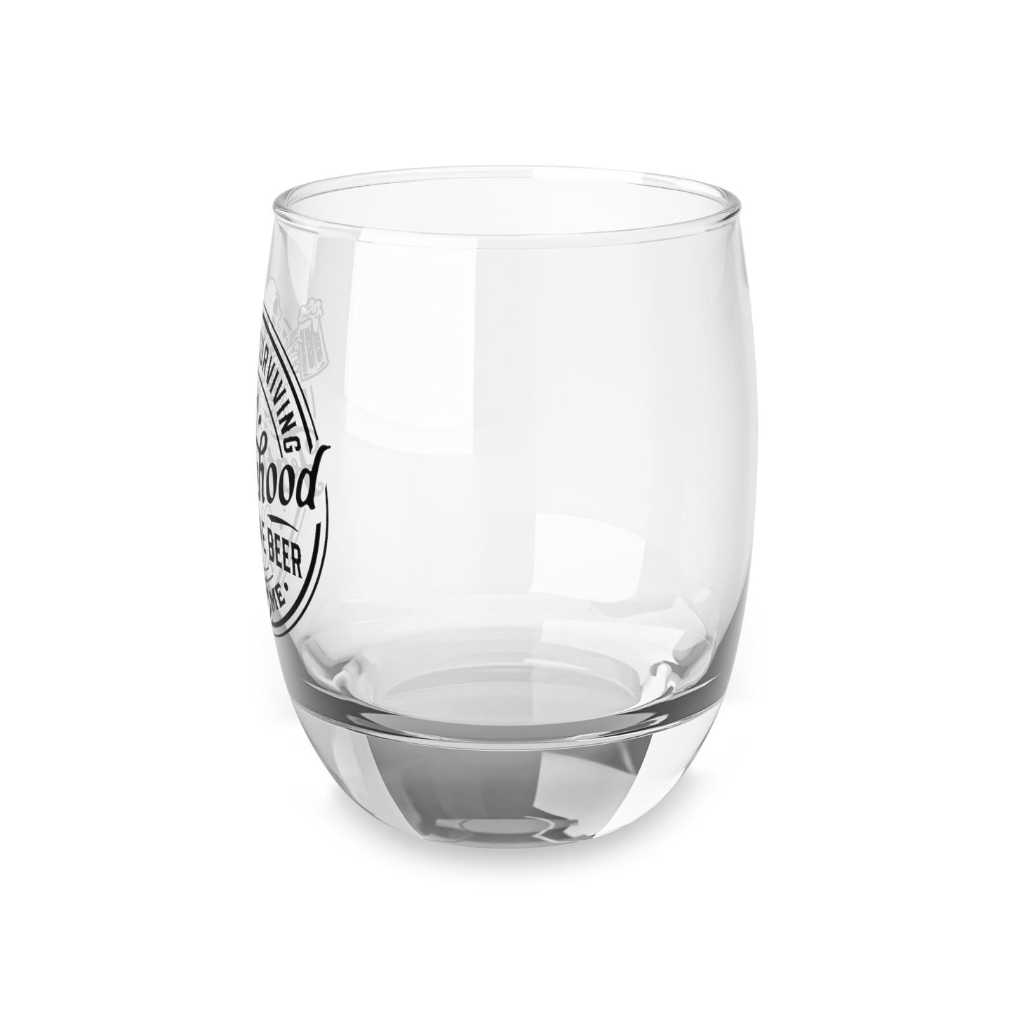 SURVIVING FATHERHOOD ONE DRING AT A TIME WHISKEY GLASS