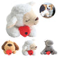 CalmCanine™ CozyCompanion: Plush with Heat and Heartbeat for Tiny Tails