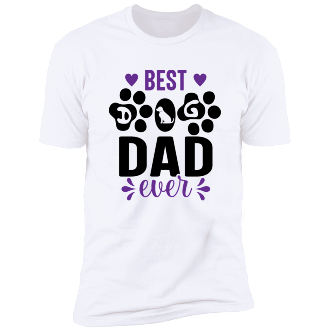 BEST DOG DAD EVER T-SHIRT