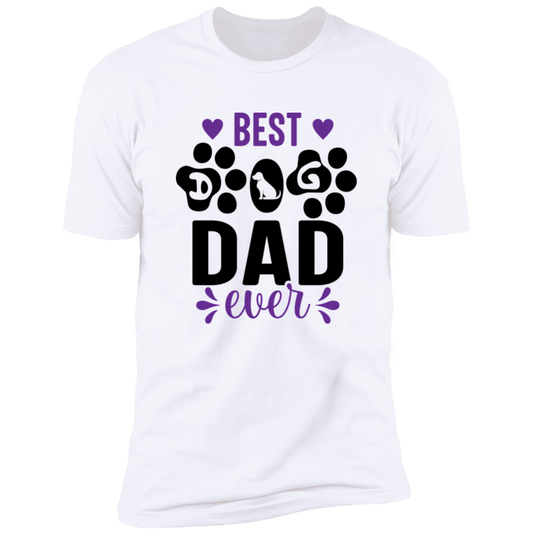 BEST DOG DAD EVER T-SHIRT