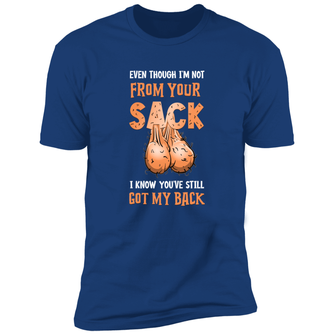 NOT FROM YOUR SACK I KNOW YOU GOT MY BACK T-SHIRT