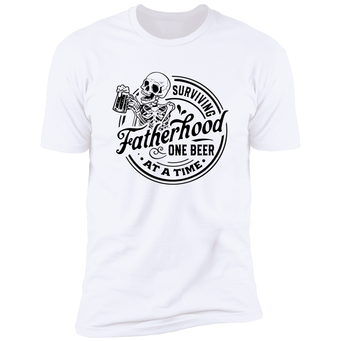 SURVIVING FATHERHOOD 1 BEER AT A TIME T-SHRIT