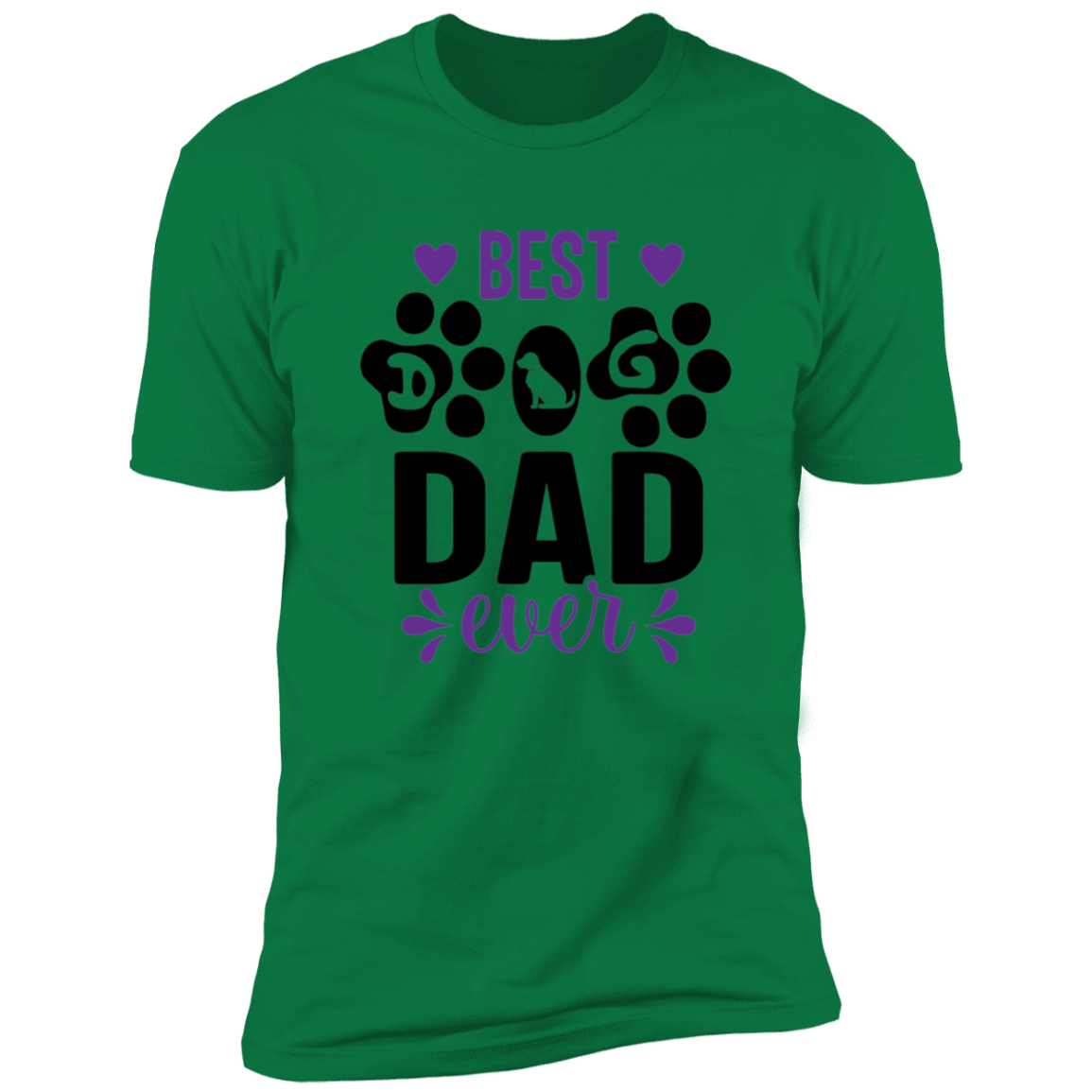 BEST DOG DAD EVER T-SHIRT