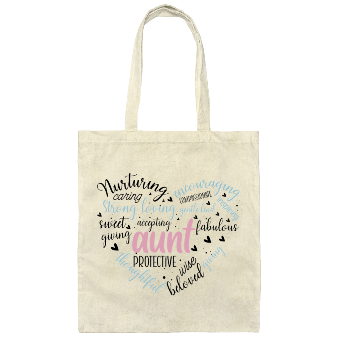 STRONG LOVING AUNT TOTE BAG – Tobys Treasures