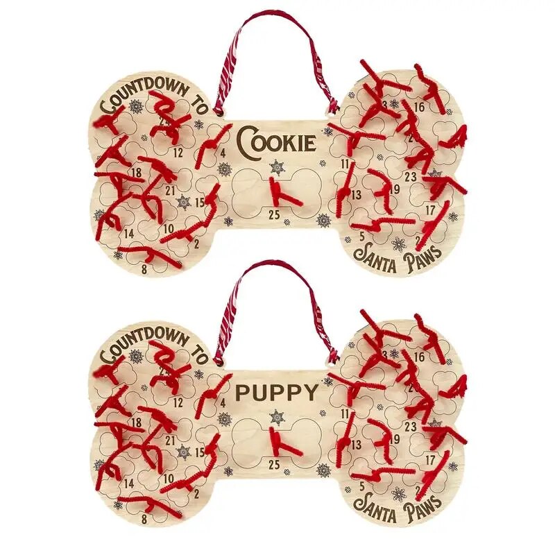 Dog Bone Christmas Countdown Advent Calendar BOGO offer