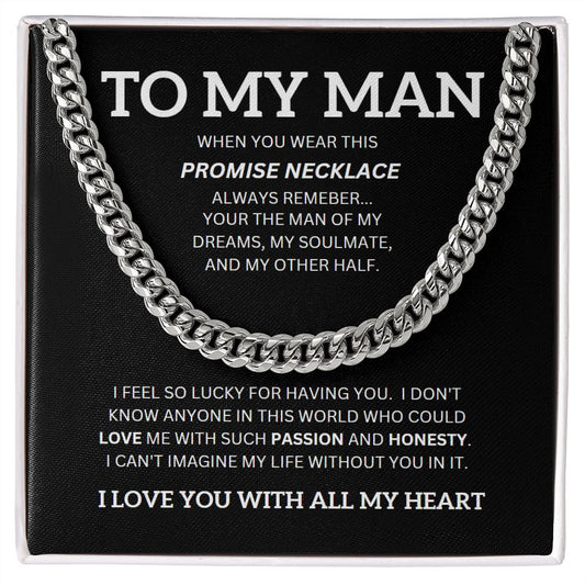 MY MAN PROMISE NECKLACE