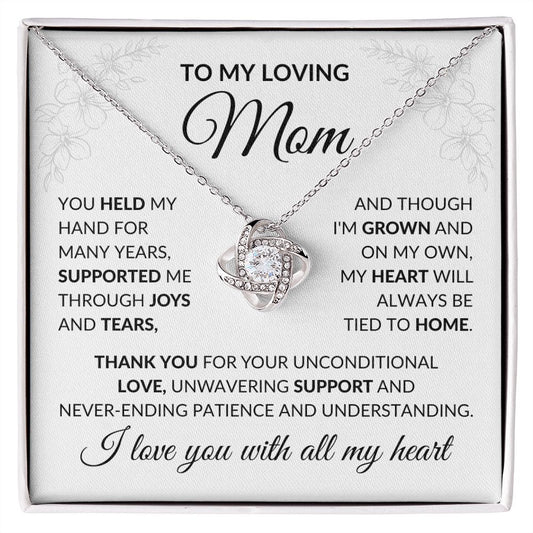 TO MY LOVING MOM WITH ALL MY HEART | LOVE KNOT