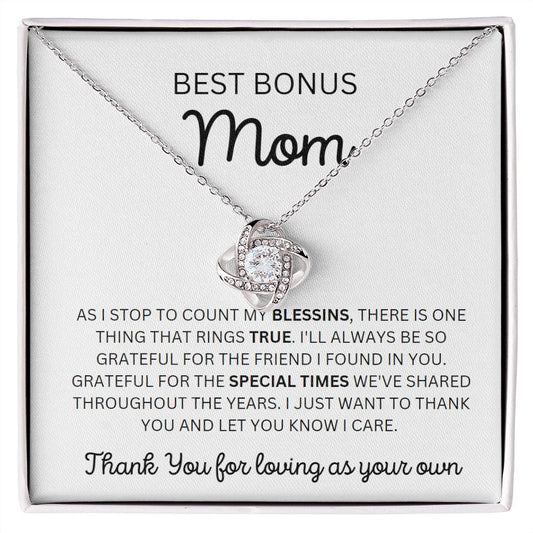 BEST BONUS MOM BLESSINGS | LOVE KNOT