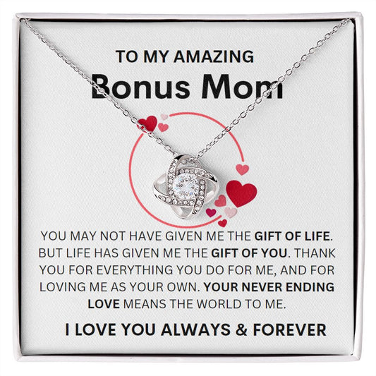 BONUS MOM RED HEARTS | LOVE KNOT