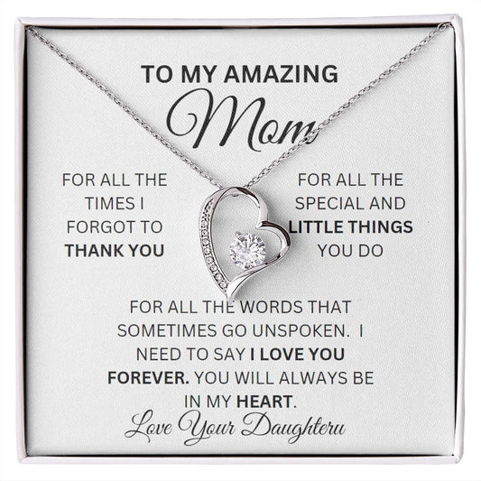 AMAZING MOM THANK YOU | FOREVER LOVE | DAUGHTER