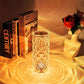 ColorCascade Crystal Lamp:  16 Enchanting Colors